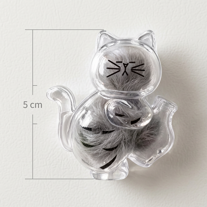 Persönlicher Erinnerungsmagnet für Katzen, um die Schnurrhaare & das Fell Ihres Lieblings zu sammeln.