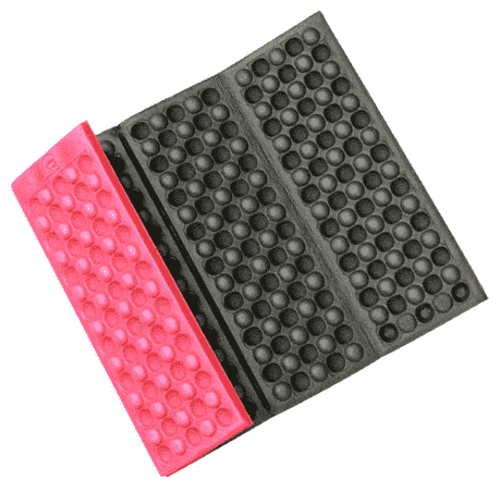 Kompakte Outdoor-Sitzmatte, XPE, faltbar, leicht & wasserdicht. Perfektes Campingzubehör für unterwegs.