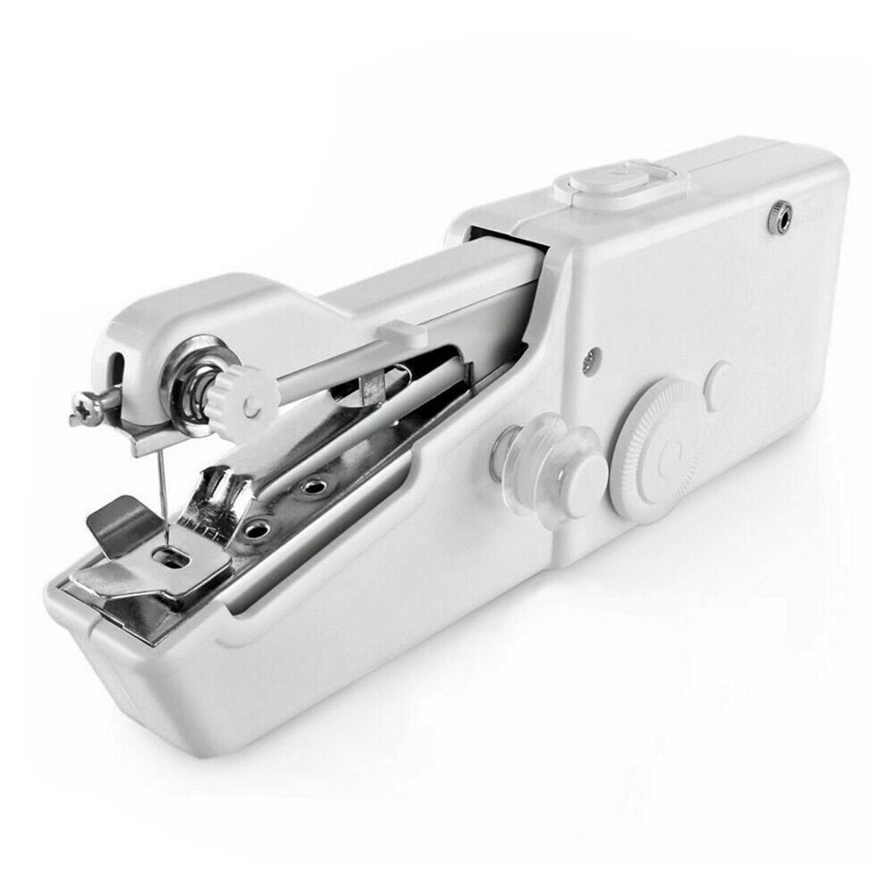 Tragbare Handnähmaschine zum schnellen Reparieren von Kleidung & Stoffen. Ideal für unterwegs & Notfälle.