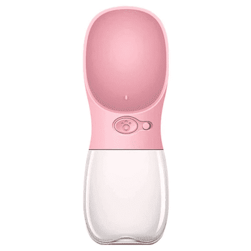 Bequeme und sichere Hundetrinkflasche für unterwegs. Ideal für die Hydration Ihres Haustieres.
