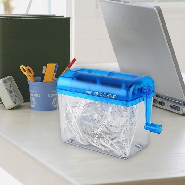 Manuell bedienbarer Aktenvernichter PW260513 zum Zerkleinern von Papier; ideal für Basteln & DIY Projekte.