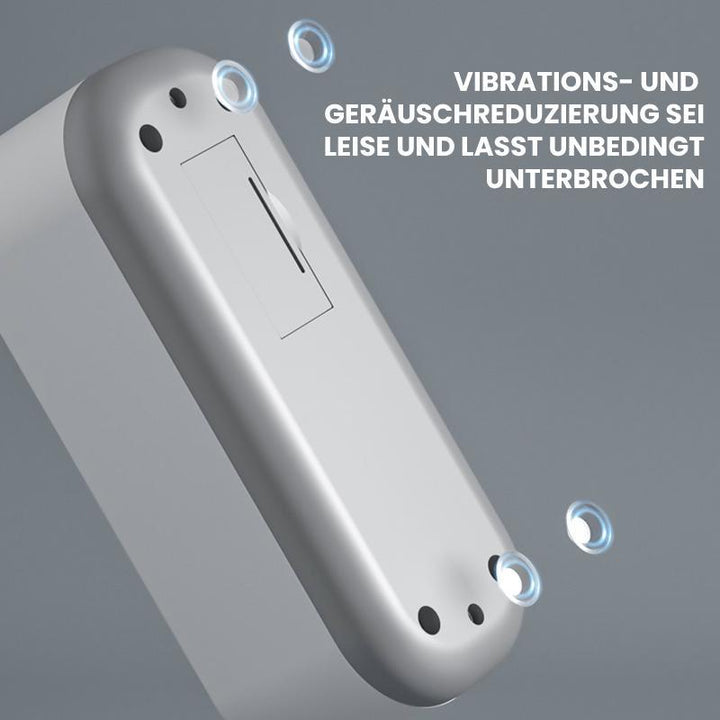 Tragbarer Schmuckreiniger für strahlende Ringe und Ketten; die Ultraschall-Tiefenreinigung wirkt.