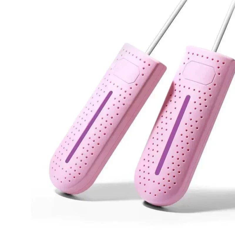 Tragbarer Schuh-Desinfektor mit UV-Technologie für saubere, trockene Schuhe.