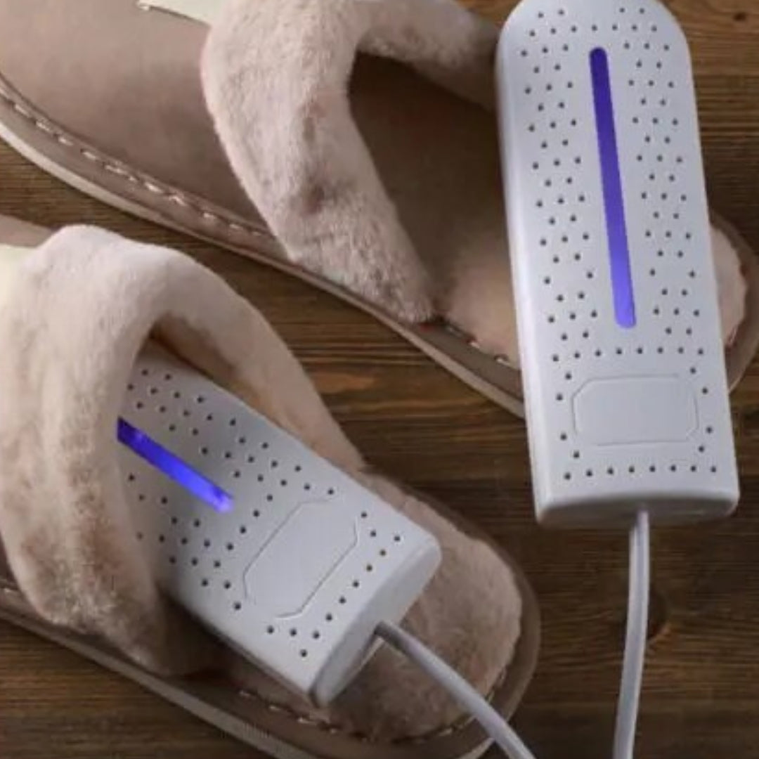 Innovativer UV-Schuhwärmer & -trockner für optimalen Tragekomfort und Hygiene.