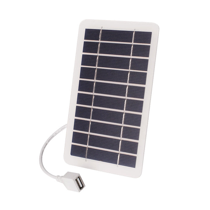 Tragbares 2W 5V Solarpanel zur nachhaltigen Stromversorgung von USB-Geräten, ideal für Outdoor & Notfälle.
