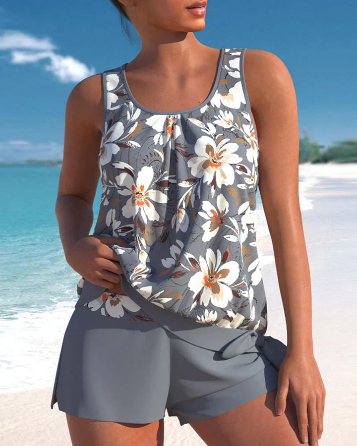 Komfortabler Damen Tankini für den Sommer. Perfekte Bademode für Strand, Pool & entspannte Urlaubstage.