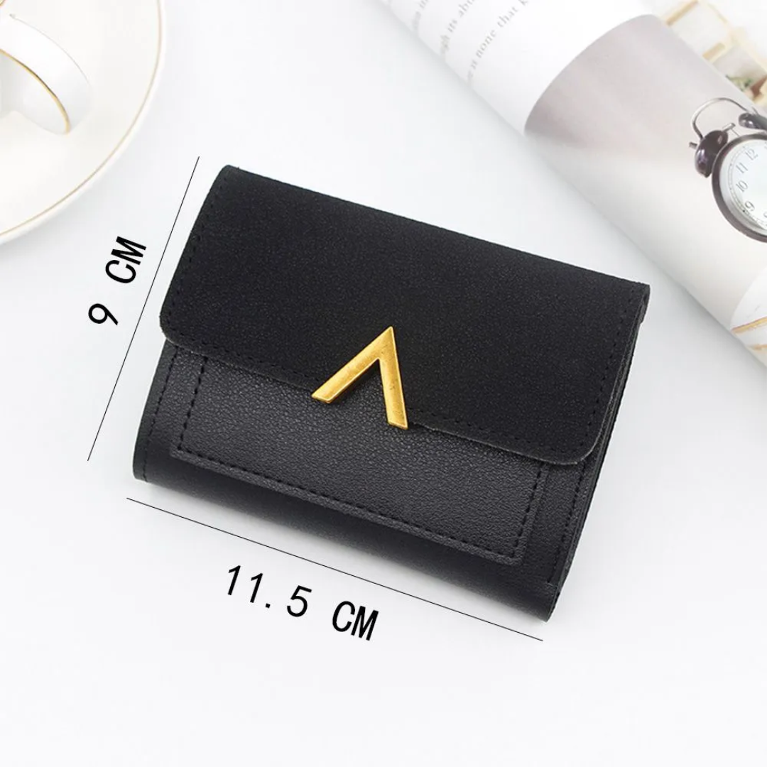Elegante Unisex Portemonnaie, Mini-Größe, sicher & stilvoll, ideal für unterwegs.