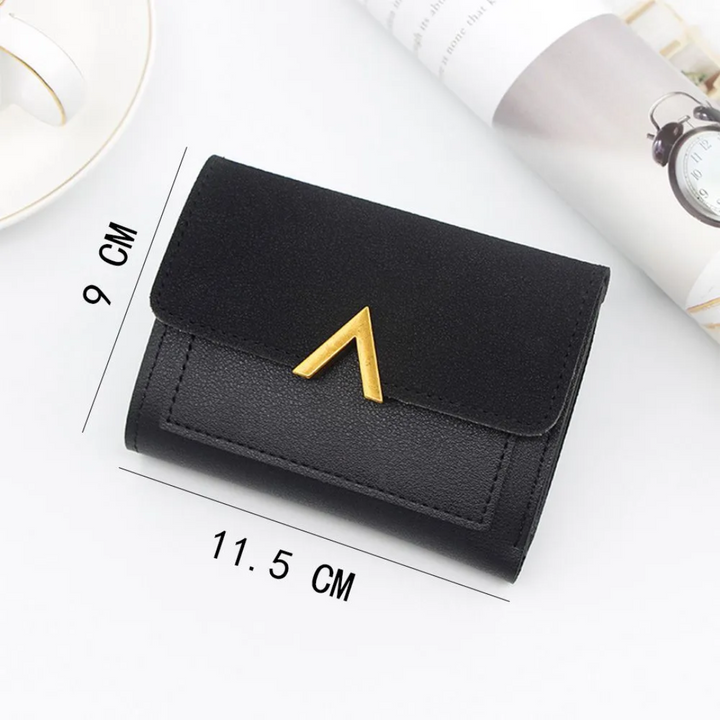 Elegante Unisex Portemonnaie, Mini-Größe, sicher & stilvoll, ideal für unterwegs.
