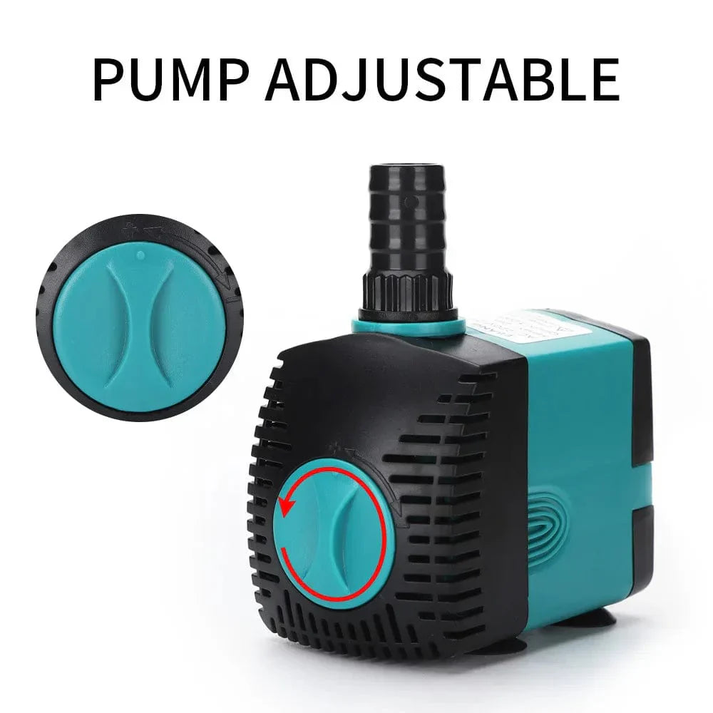US-Standard Unterwasserpumpe 25W mit Filter, sorgt für klare Aquarien und Teiche.