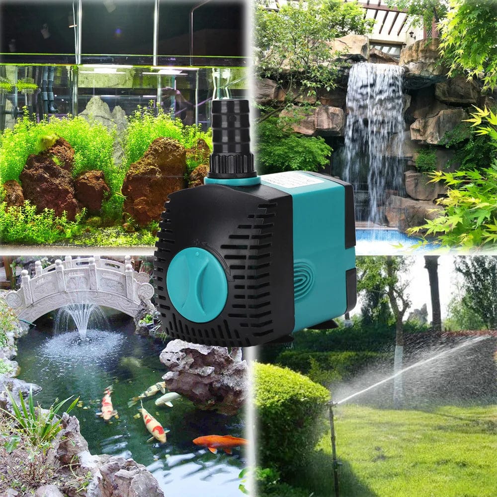 Hochleistungs-Wasserfilterpumpe für Aquaristik, 3W, 6W oder 25W, hält Wasser sauber.
