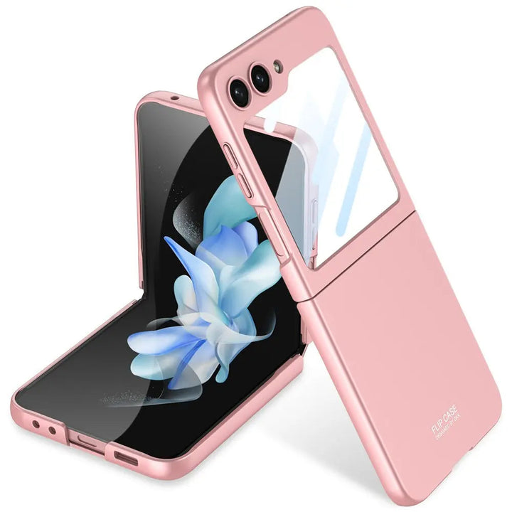Mattierte Galaxy Z Flip 5 Schutzhülle, ultradünn & farbig, eleganter Schutz ohne aufzutragen.