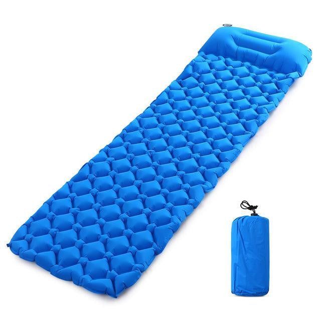 Aufblasbare Schlafmatte, ultraleicht für Camping, Wandern & Outdoor-Reisen.