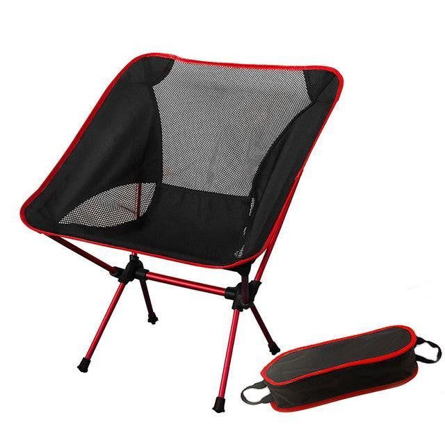 Ultraleichter, kompakter Outdoor-Klappstuhl für Camping, Wandern & Reisen. Bequemer, tragbarer Faltstuhl.