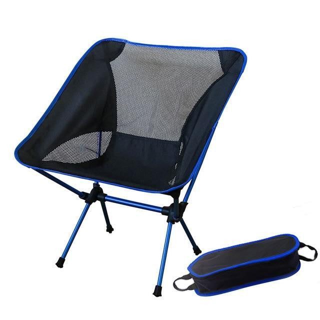 Vielseitiger, tragbarer Klappstuhl für alle Outdoor-Aktivitäten: Wandern, Angeln, Strand & Garten. Ultraleicht & kompakt.