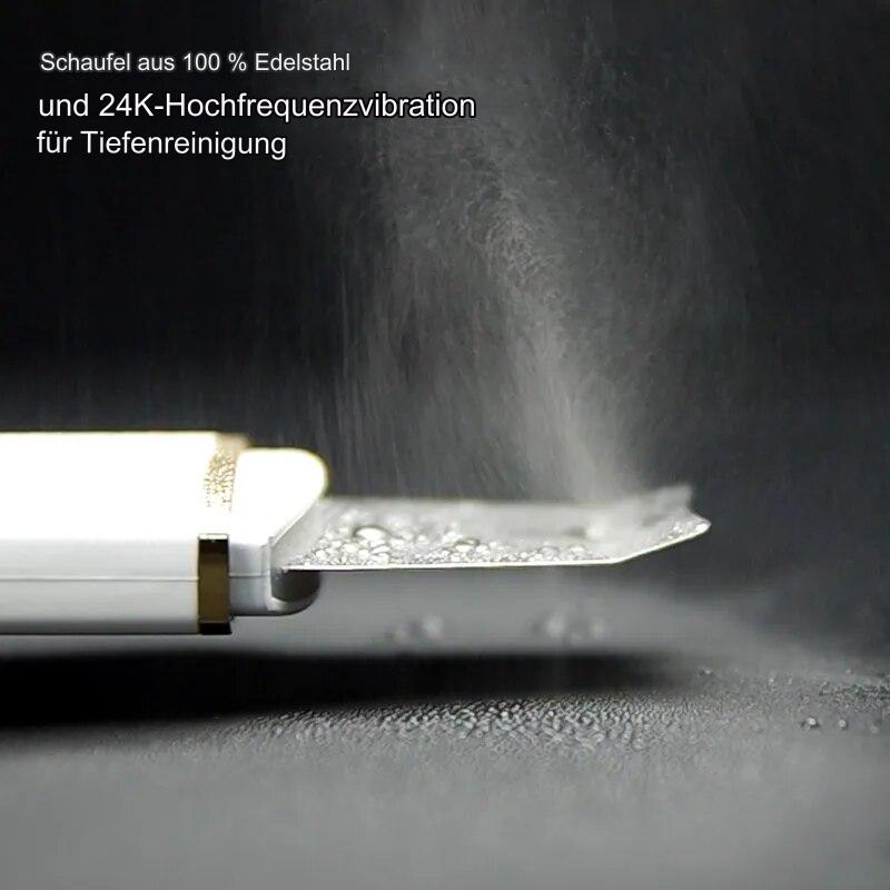 Modernes Ultraschall-Schönheitsgerät zur effektiven Gesichtspflege, fördert Hauterneuerung & Ausstrahlung.