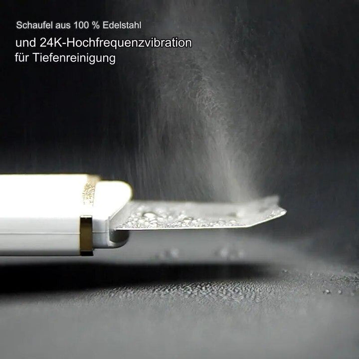 Modernes Ultraschall-Schönheitsgerät zur effektiven Gesichtspflege, fördert Hauterneuerung & Ausstrahlung.