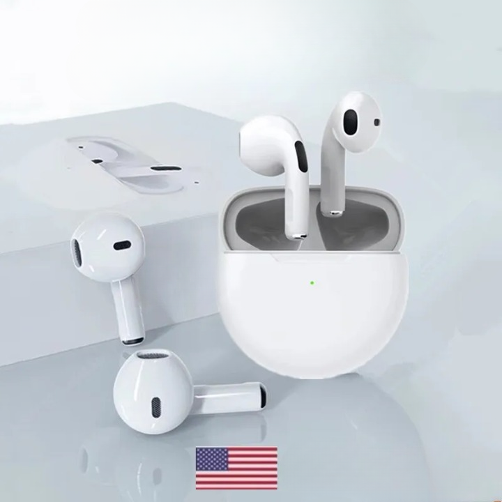 Unisex Air PRO6 kabellose In-Ear Bluetooth Kopfhörer für klaren Sound und Musikgenuss.