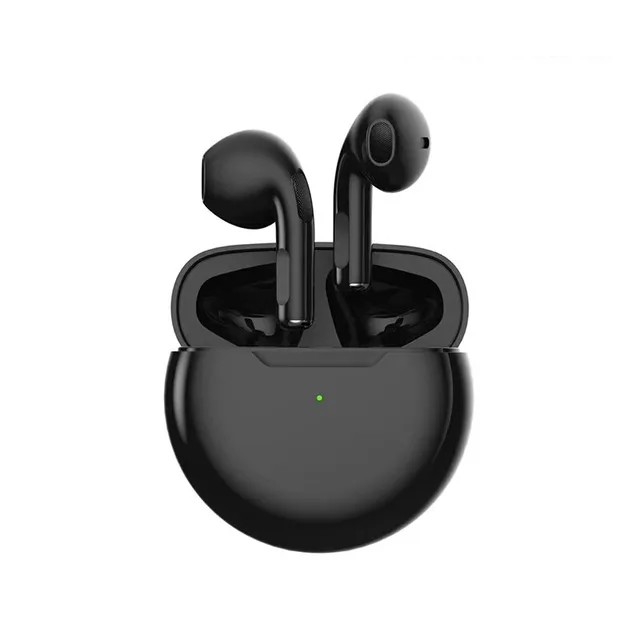 Kompakte Air PRO6 In-Ear Kopfhörer mit Bluetooth-Konnektivität für unterwegs.