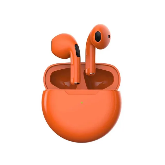 Weiße Air PRO6 kabellose In-Ear Kopfhörer, Unisex, für klares Audio und Bluetooth-Freiheit.
