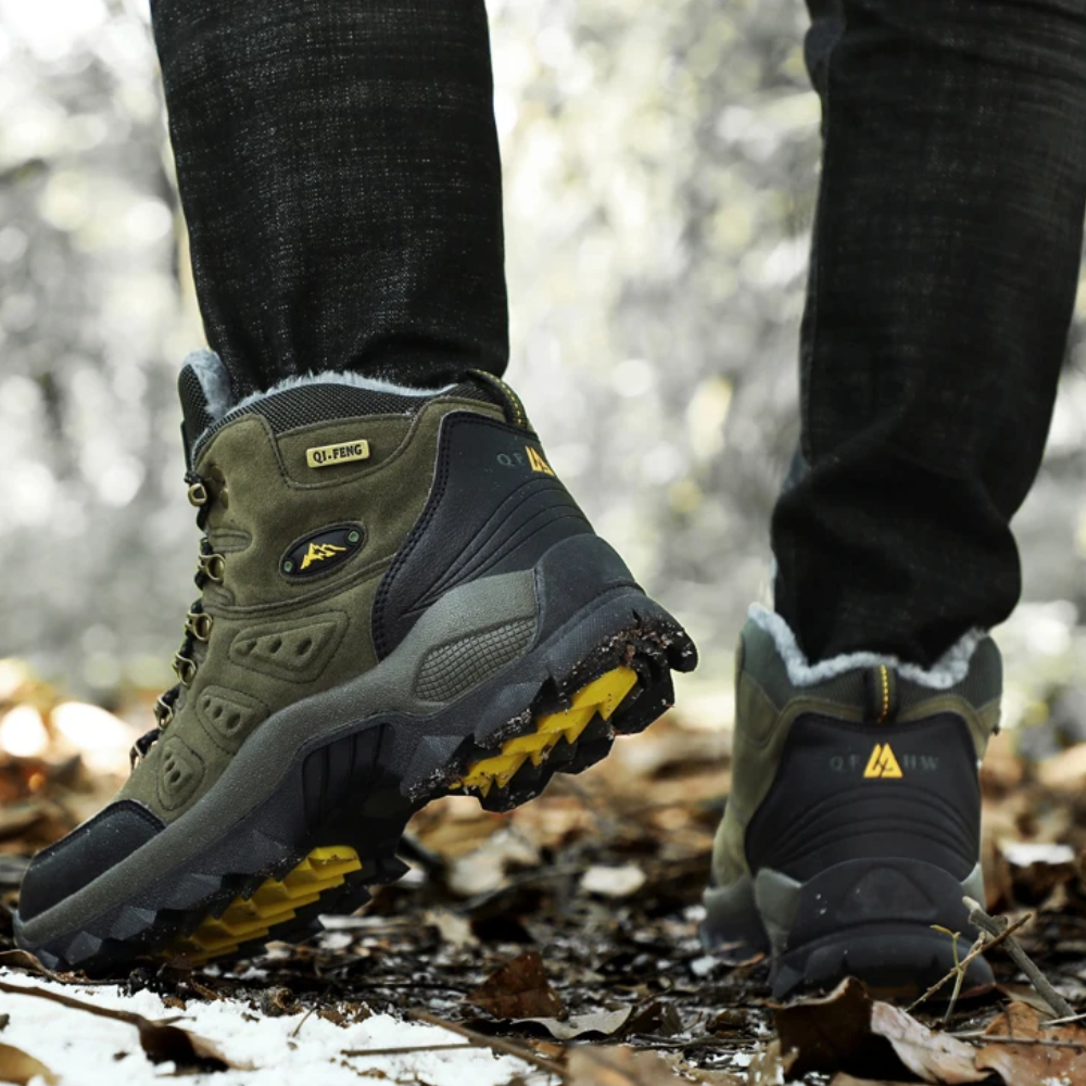 Robuste, rutschfeste Unisex Trekking-Schuhe; perfekt für Herren & Damen, ganzjährig wandern.