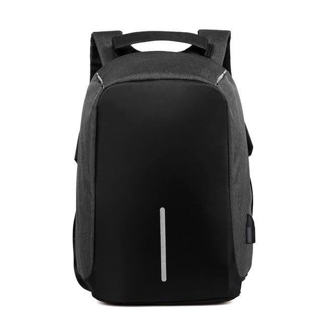 Stilvoller Unisex Rucksack, anti-diebstahl, für Büro, Uni & Freizeit; mit smarten Sicherheitsmerkmalen.