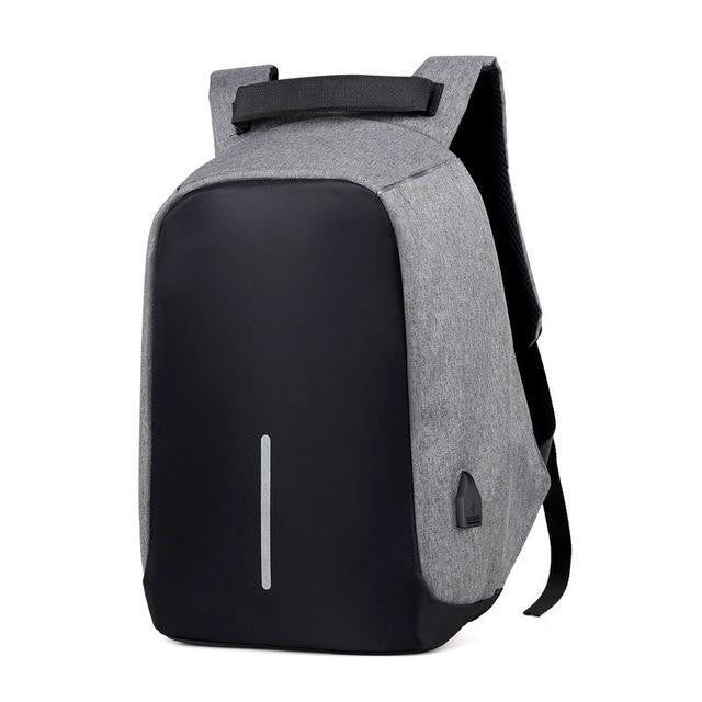 Anti-Diebstahl Rucksack mit Smart-Features: Laptopfach, USB, wasserdicht; für modernen Alltag.