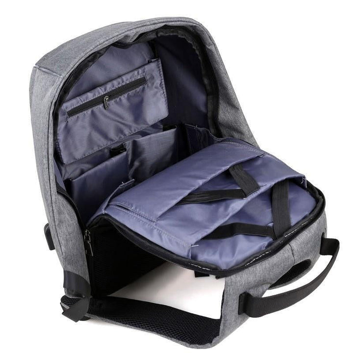Wasserdichter Laptoprucksack, anti-diebstahl; schützt Ihre Wertsachen bei Regen & auf Reisen.