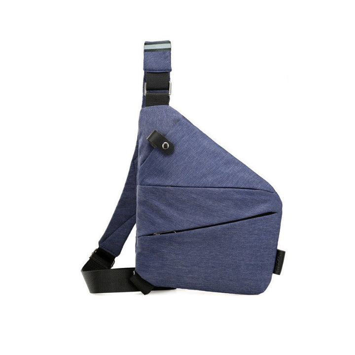 Diebstahlsichere Schultertasche für die Stadt. Unisex Crossbody für Pendler & sichere Städtetrips.