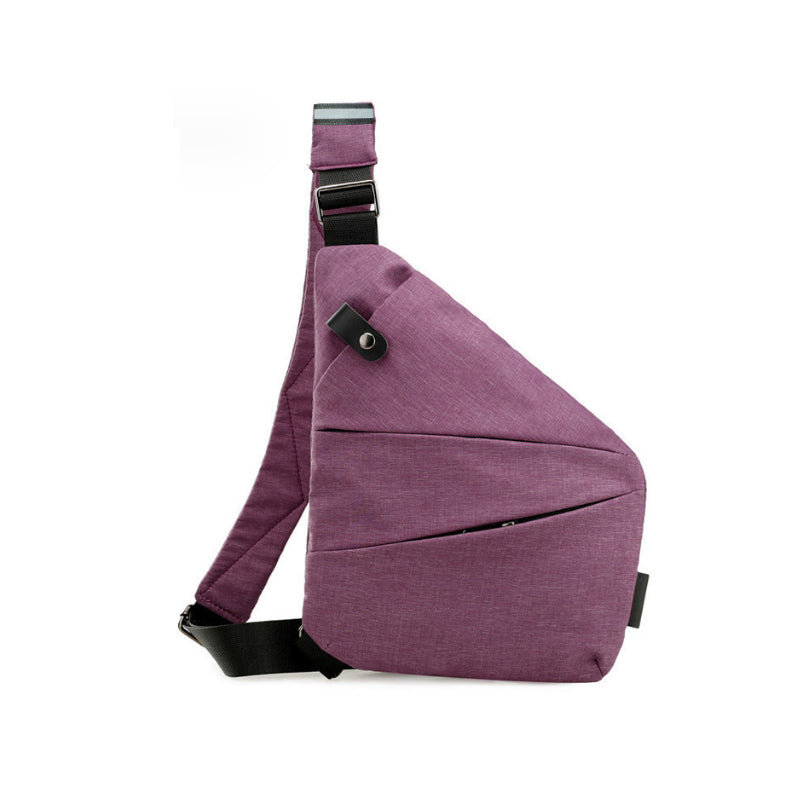 Sichere Unisex-Schultertasche mit integriertem Organizer. Diebstahlsichere Crossbody perfekt für Reisen.