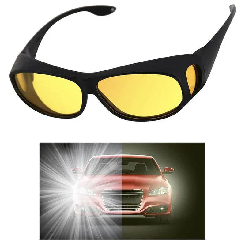Augenschutz-Nachtsichtbrille, antireflektierend, polarisiert, minimiert Augenbelastung beim nächtlichen Autofahren.
