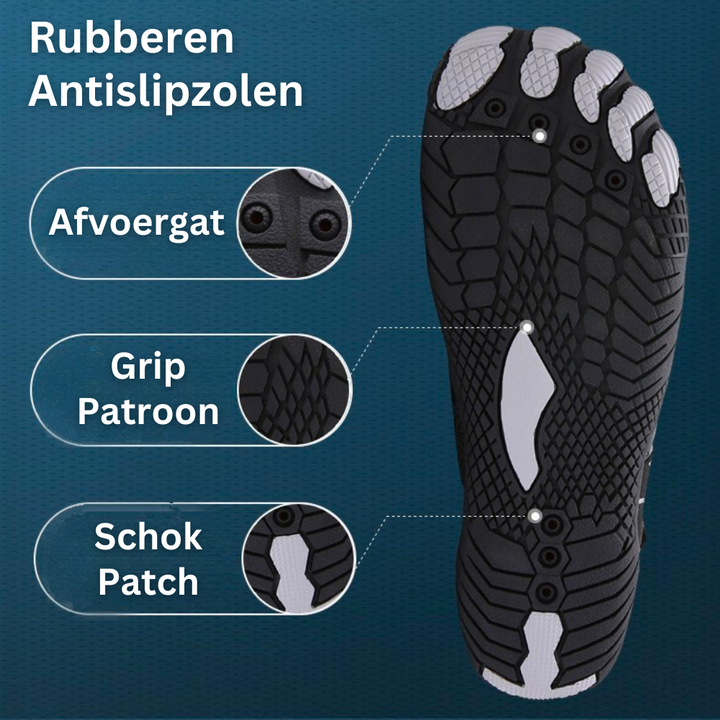 Ganzjährige AquaFlex Wasserschuhe unisex, perfekt für Wassersport, Wandern, Strand & alle Outdoor-Abenteuer. Leicht.