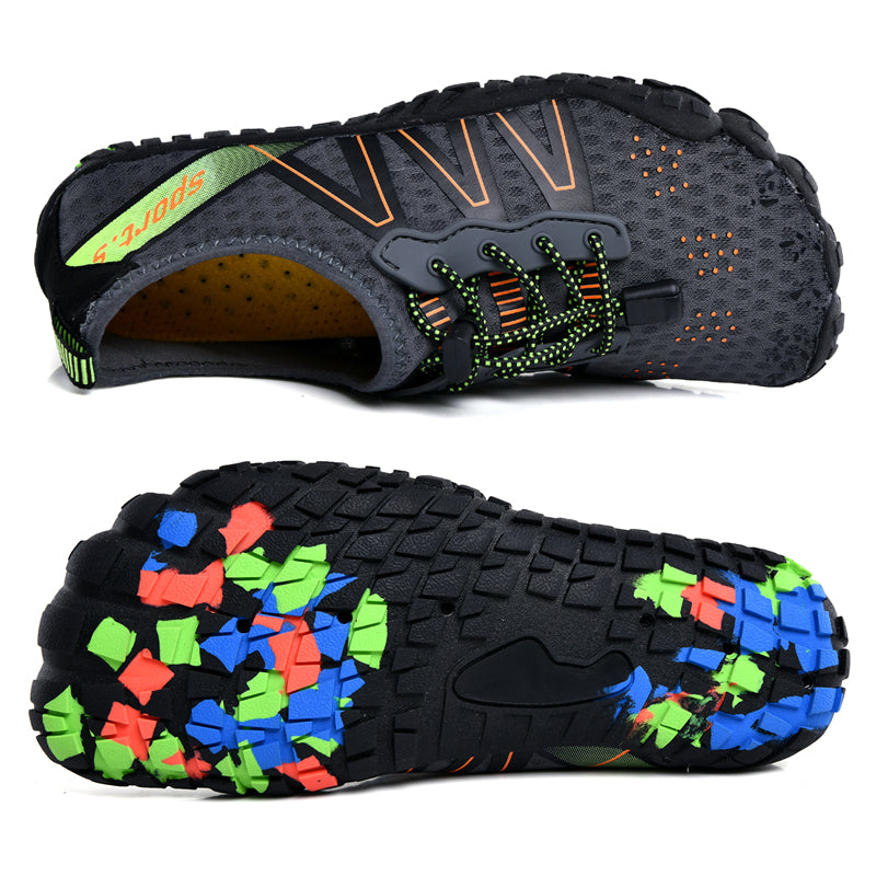 Unisex AquaFlex Strandschuhe für Schwimmen, Surfen, Wandern, Stand-Up-Paddling. Orthopädisch, leicht & bequem.