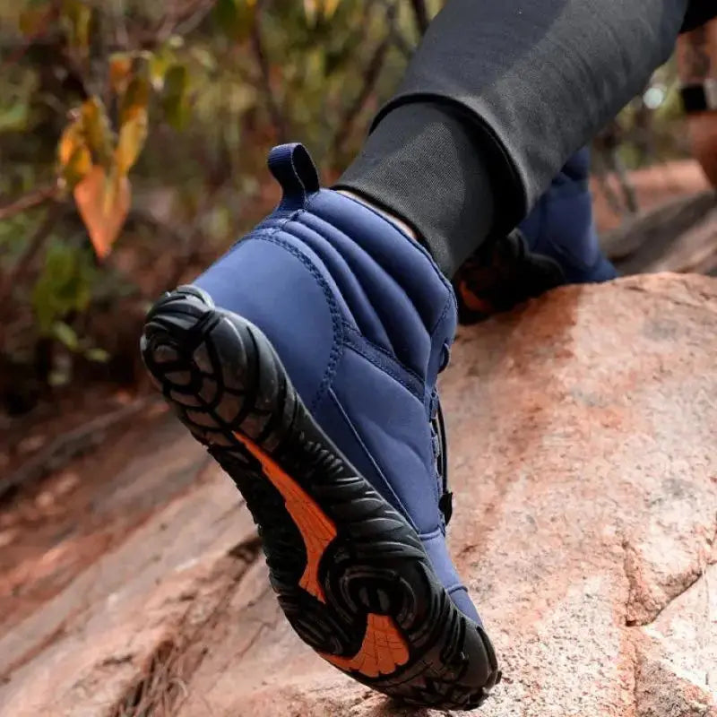 Leichter Unisex Barfuß Knöchelschuh "Ashley" für Alltag und Outdoor. Atmungsaktiv, mit Schnellschnürung.