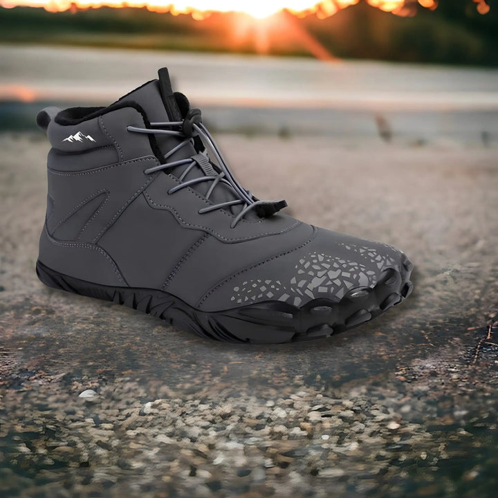 Unisex Barfußschuh Bailey mit ergonomischer breiter Zehenbox, perfekt für Damen und Herren im Alltag und Outdoor.