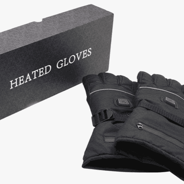 Robuste beheizbare Motorradhandschuhe mit langanhaltender Wärme bei Kälte. Unisex Skihandschuhe für Outdoor-Abenteuer.