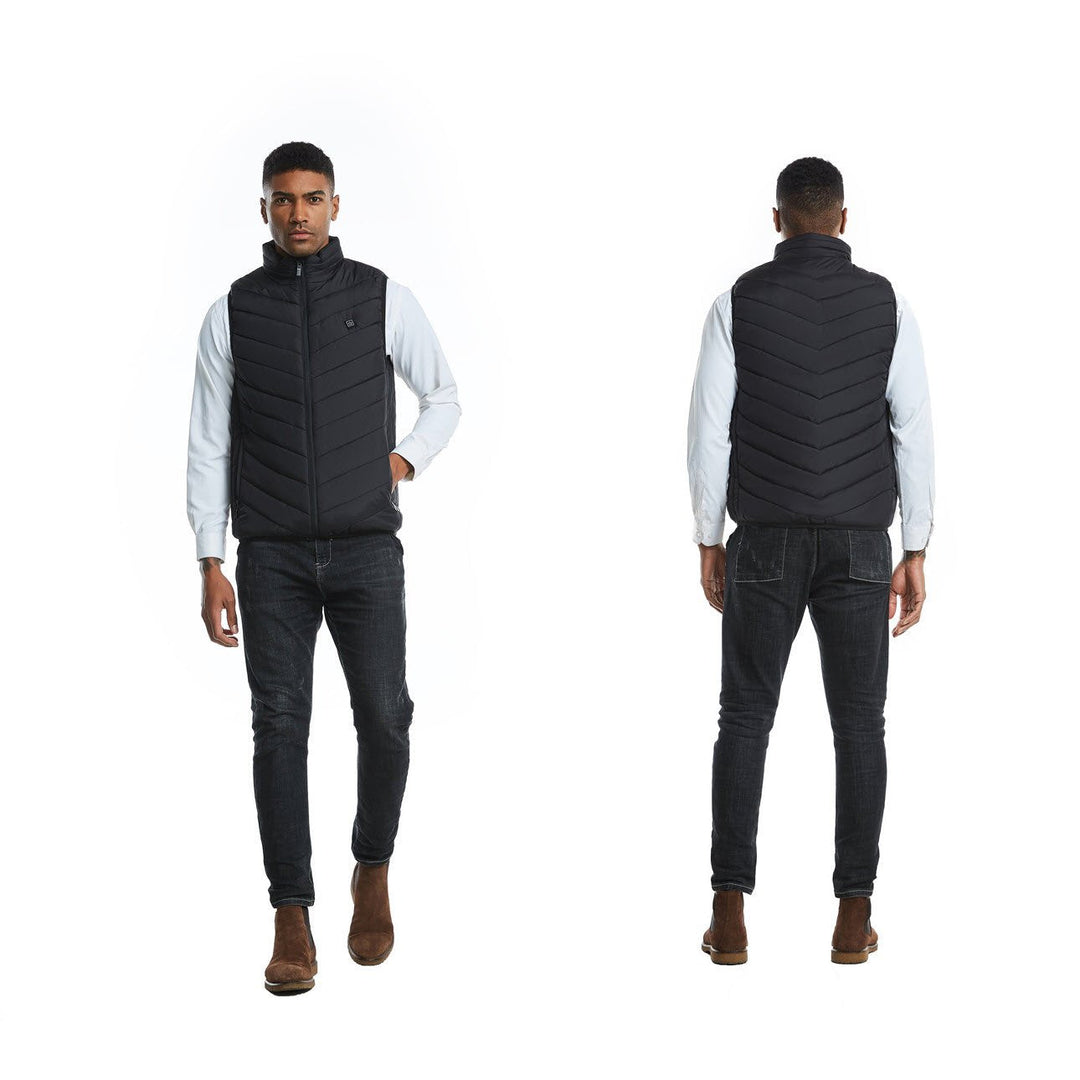 Stilvolle beheizbare Winterweste für Damen & Herren. Optimale Wärmeweste für kalte Tage.