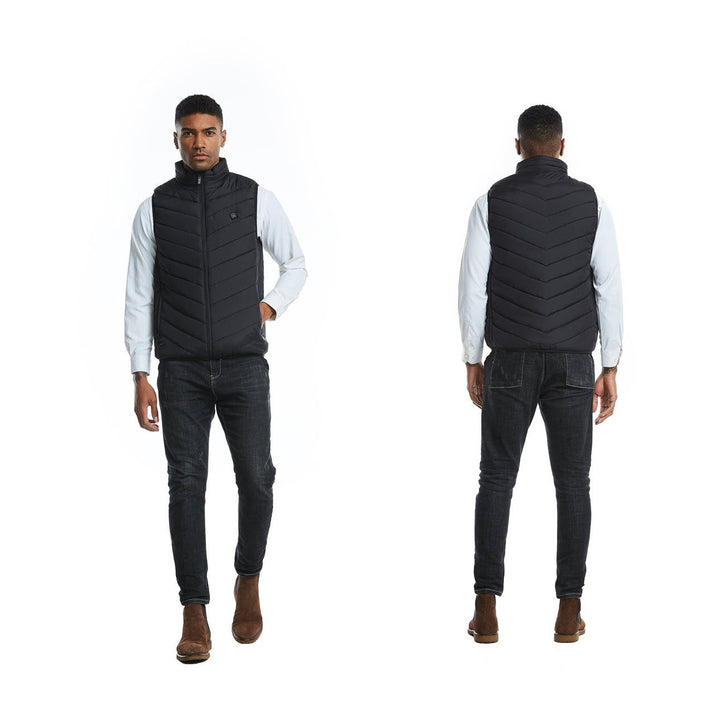 Stilvolle beheizbare Winterweste für Damen & Herren. Optimale Wärmeweste für kalte Tage.