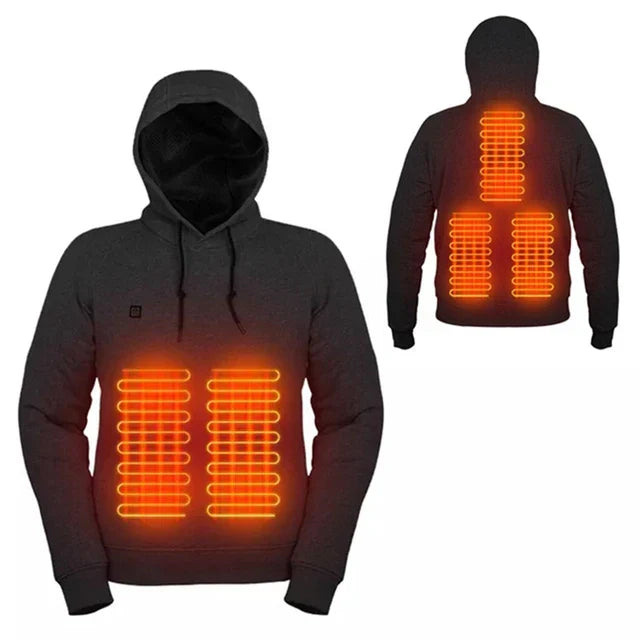 Der ultimative unisex beheizte Hoodie, dein warmer Pullover für gemütliche Tage und Kälteschutz das ganze Jahr.