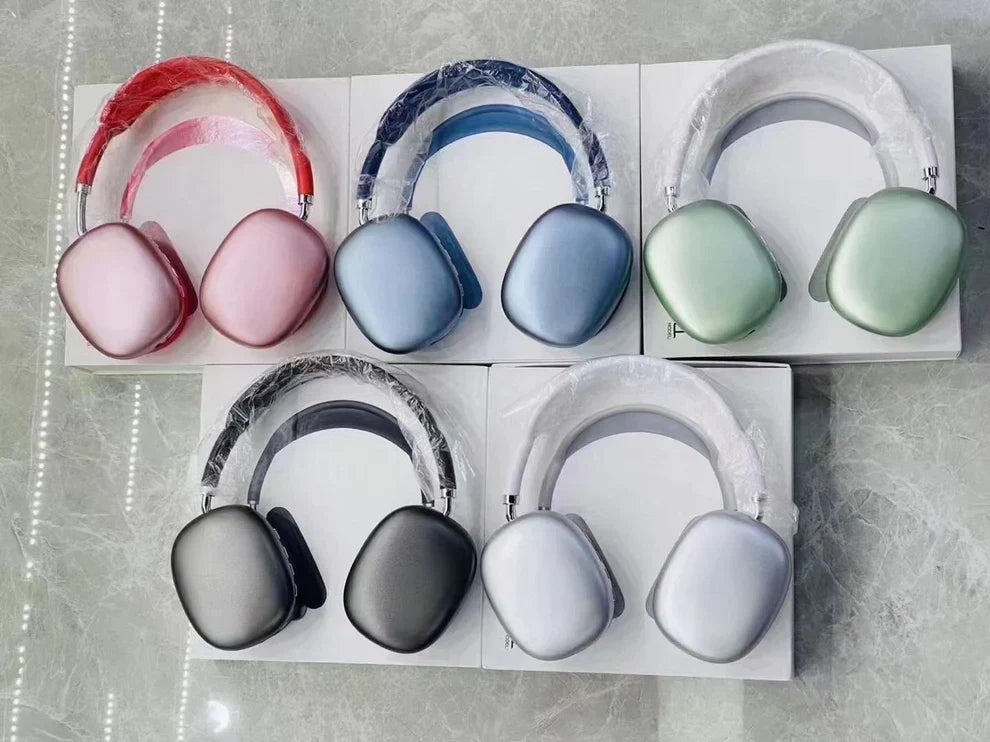 Premium Over-Ear Headset, Bluetooth, ANC, Memory-Schaum-Polsterung & kristallklarem Sound.