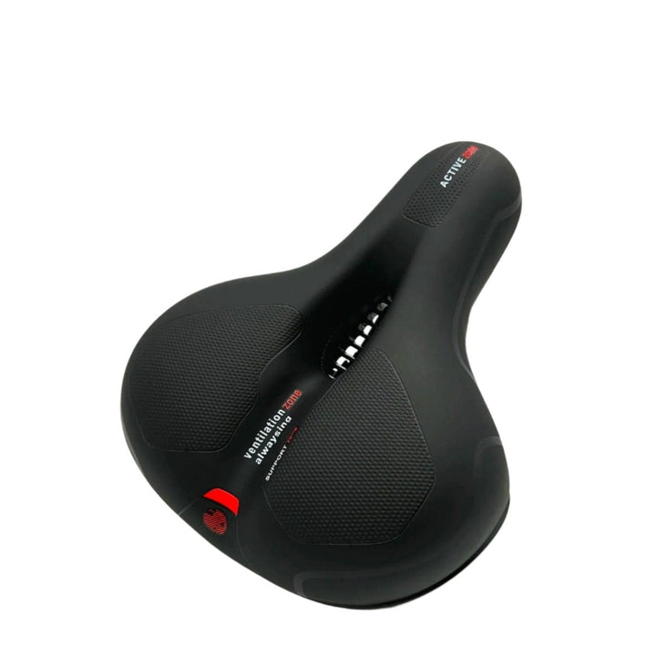 Unisex CloudComfort Fahrradsattel mit Memoryschaum für maximalen Komfort & Druckentlastung beim Radfahren.