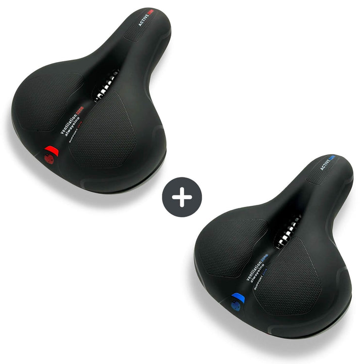 Unisex Fahrradsattel, entlastet Dammbereich & Sitzknochen, ideal für Pendler & Freizeitsportler.