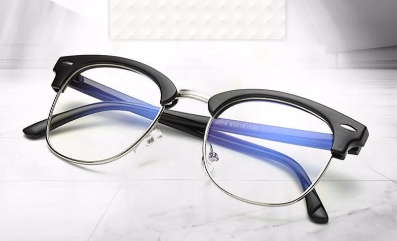Ergonomische Computerbrille mit Blaulichtschutz, reduziert digitale Augenbelastung für Gamer & Büro.