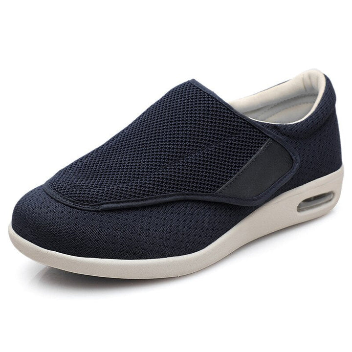 Ultimative Komfort-Seniorenschuhe: Unisex Diabetikerschuhe mit Dämpfung, Klettverschluss und breiter Passform.