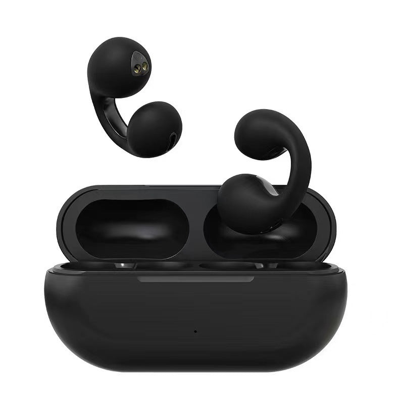 Weiße wireless Bluetooth Sport-Kopfhörer, wasserdicht, für Fitness, Musik und Outdoor-Abenteuer.