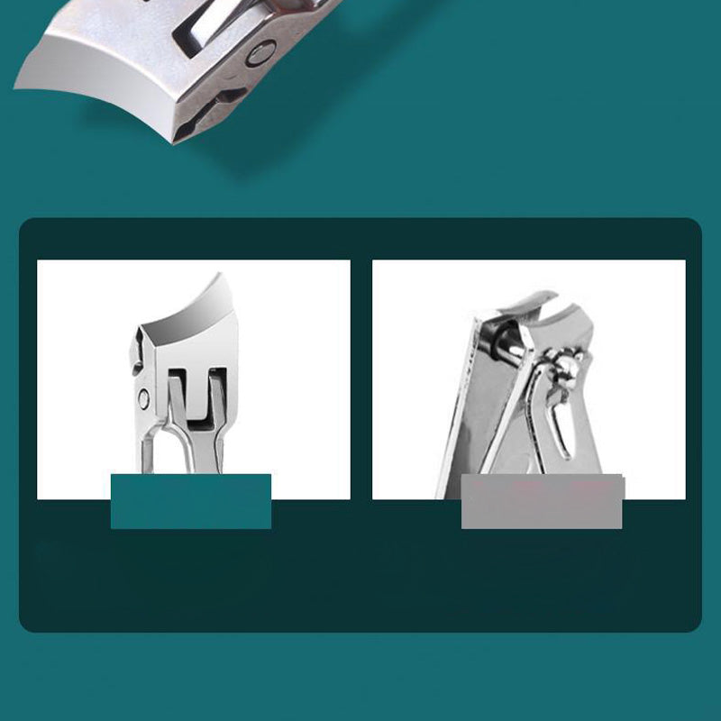 Unisex Edelstahl Nagelknipser für dicke Nägel. Robustes Werkzeug für präzise Maniküre & Pediküre.