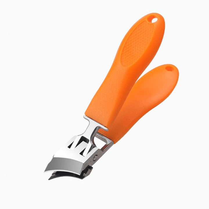 Professionelles Nagelpflege-Werkzeug: Unisex Edelstahl Nagelknipser für dicke Nägel mit Anti-Spritz-System.