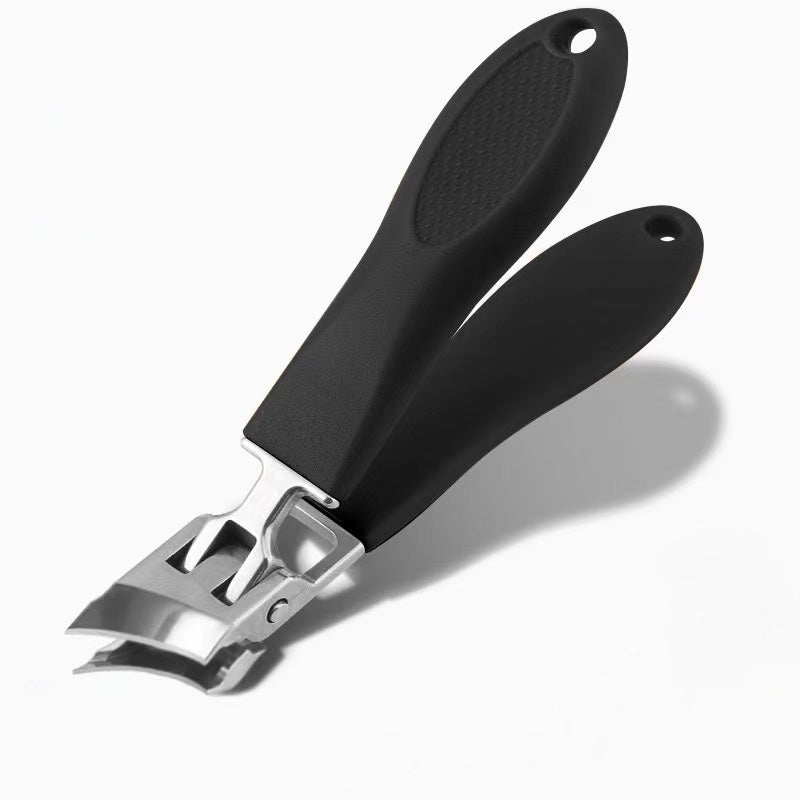 Kompakter Edelstahl-Nagelknipser für dicke Nägel. Optimal für robuste Nagelpflege, Maniküre und Pediküre.