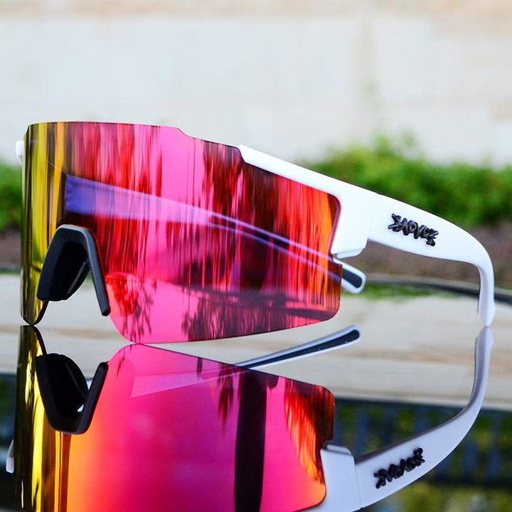 Unisex Sportsonnenbrille mit UV-Schutz, perfekt für einen aktiven Lebensstil und Outdoor-Abenteuer.