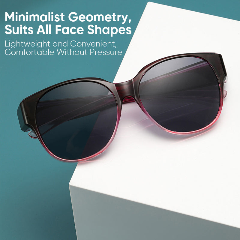 Diese Fit Over Überbrille bietet 100% UV400 Schutz und polarisierte Gläser für besten Augenschutz.