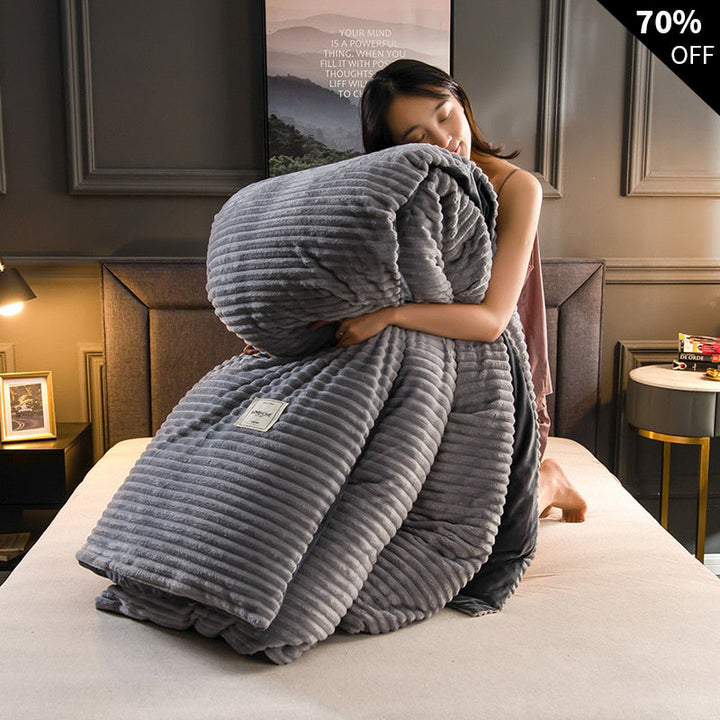 Warmer Flanell Bettbezug, extra weich für maximalen Komfort. Die ideale kuschelige Bettdecke für den Winter.